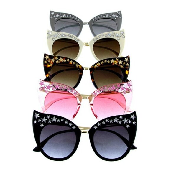 Batshape Cat Eye Sunglasses - Picture 1 of 11